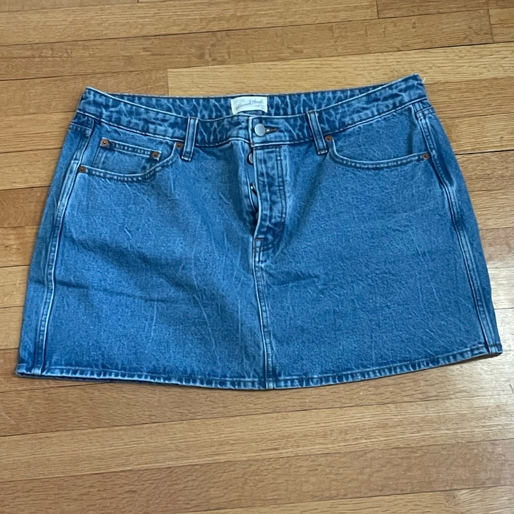 Universal Thread Denim Mini Skirt